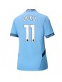 Manchester City Jeremy Doku #11 Zenski Domaci Dres 2024-25 Kratak Rukavima